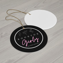 Load image into Gallery viewer, BOOKTOK Ceramic Ornament, 4 Shapes