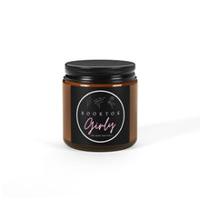 Load image into Gallery viewer, BOOKTOK Scented Soy Candle (Multi-Size, Amber Jar)
