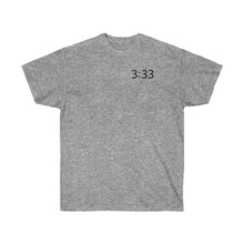 Load image into Gallery viewer, 3:33 Angel Number Cotton Tee