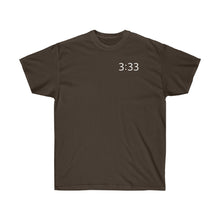 Load image into Gallery viewer, 3:33 Angel Number Cotton Tee