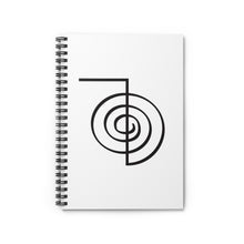 Load image into Gallery viewer, Spiral Notebook -REIKI Cho-Ku-Rei Ruled Line