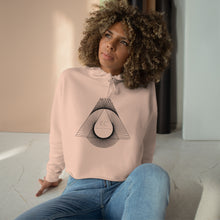 Load image into Gallery viewer, Evolve Consciously Crop Hoodie