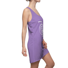 Load image into Gallery viewer, Women's REIKI Cho-Ku-Rei Racerback Dress-PURPLE