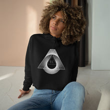 Load image into Gallery viewer, Evolve Consciously Crop Hoodie