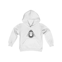 Load image into Gallery viewer, Youth Evolve Consciously Hooded Sweatshirt