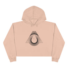 Load image into Gallery viewer, Evolve Consciously Crop Hoodie