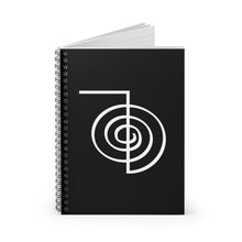 Load image into Gallery viewer, Spiral Notebook - REIKI Cho-Ku-Rei Ruled Line