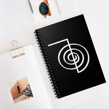 Load image into Gallery viewer, Spiral Notebook - REIKI Cho-Ku-Rei Ruled Line