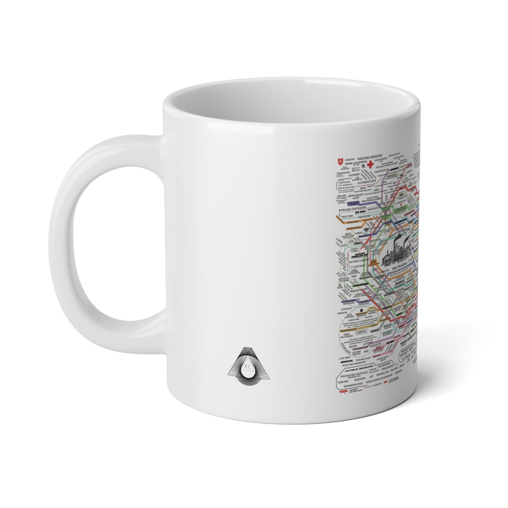 THE HEALING WEB - Jumbo Mug, 20oz