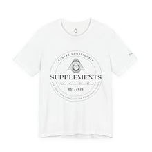 Load image into Gallery viewer, Evolve Supplements Logo T‑Shirt – Minimal Wellness Graphic Tee
