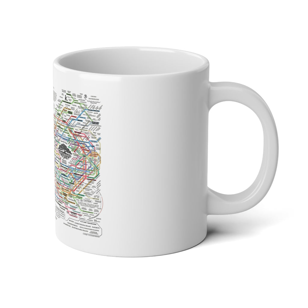 THE HEALING WEB - Jumbo Mug, 20oz