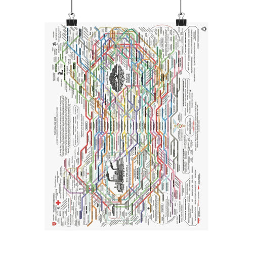 THE HEALING WEB - Matte Vertical Posters