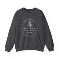 Evolve Consciously Supplements Crewneck Sweatshirt — Vintage Apothecary Wellness Shirt