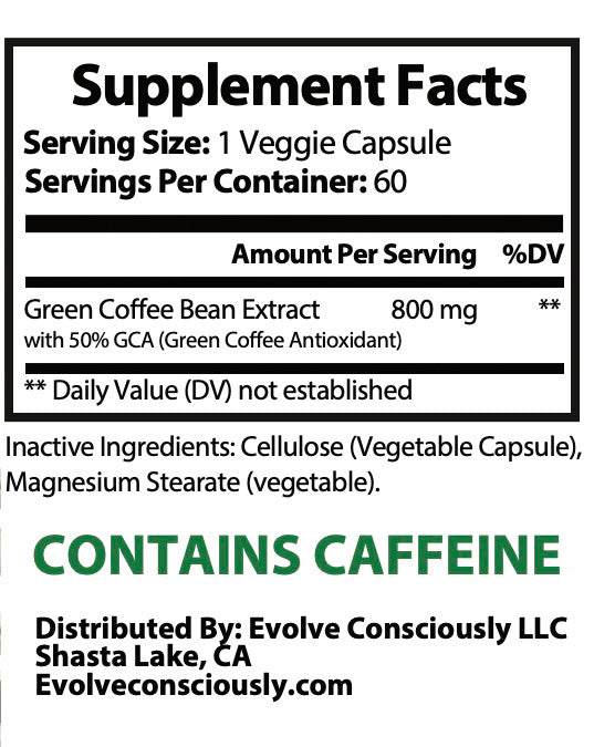 Green Coffee Bean Extract with GCA