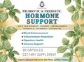 Probiotic & Prebiotic Hormone Support