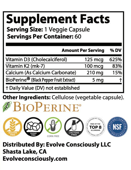 Vitamin K2 + D3