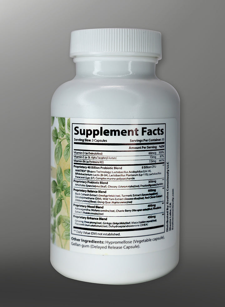 Probiotic & Prebiotic Hormone Support