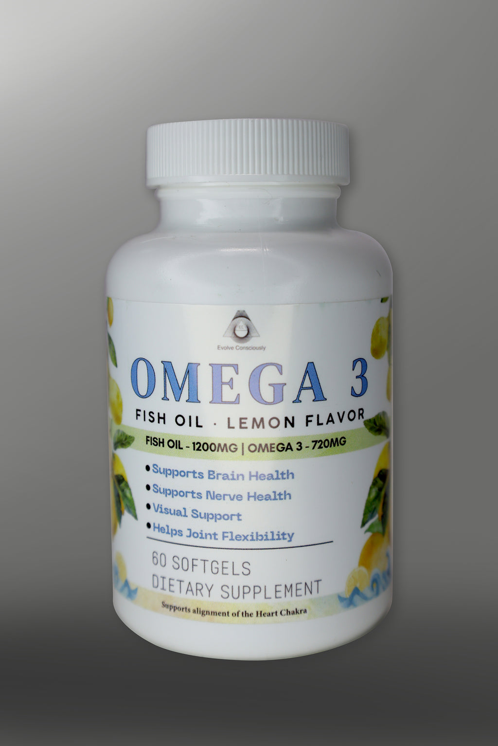 Omega 3 Fish Oil-Lemon Flavor