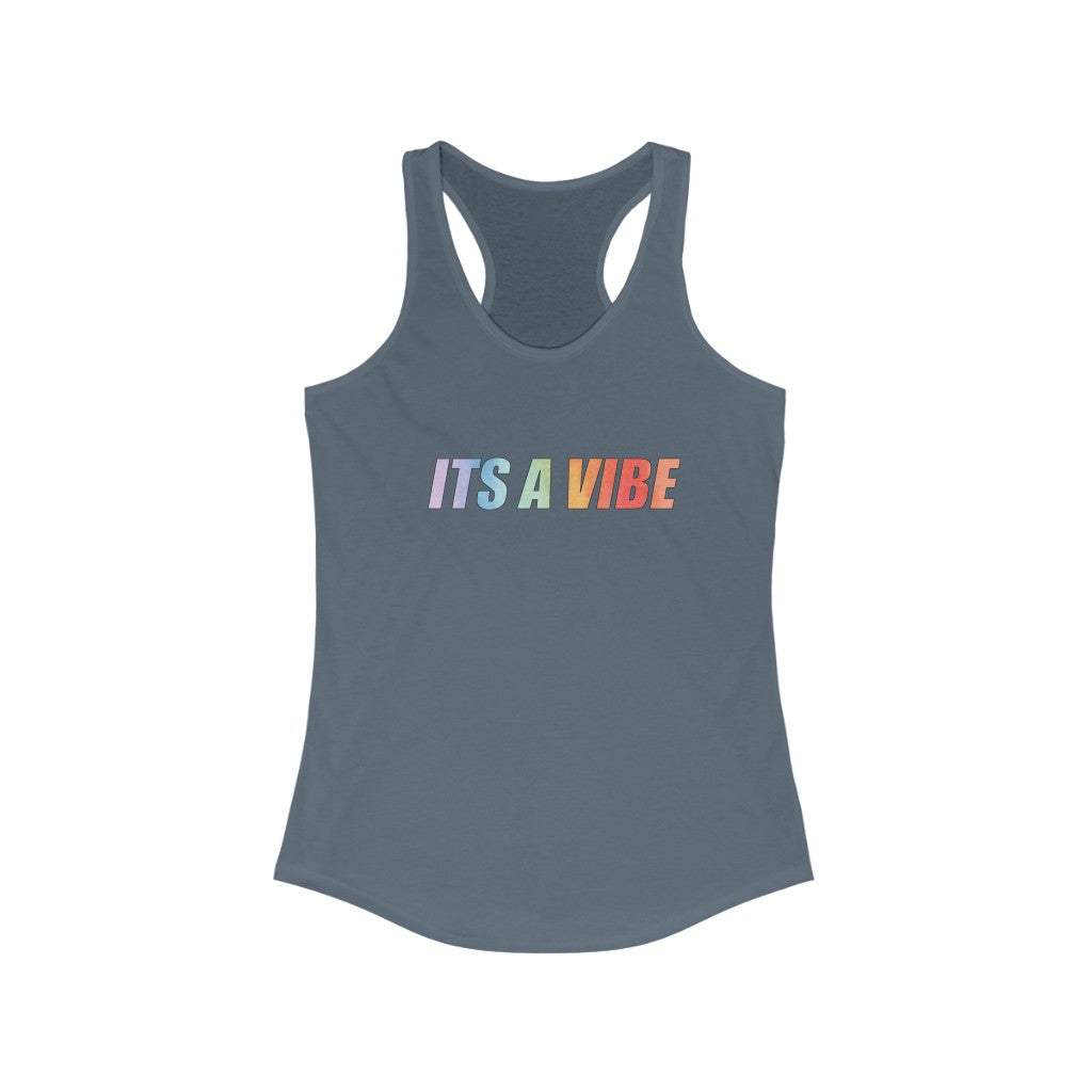 Women's VIBE Rainbow Racerback Tank