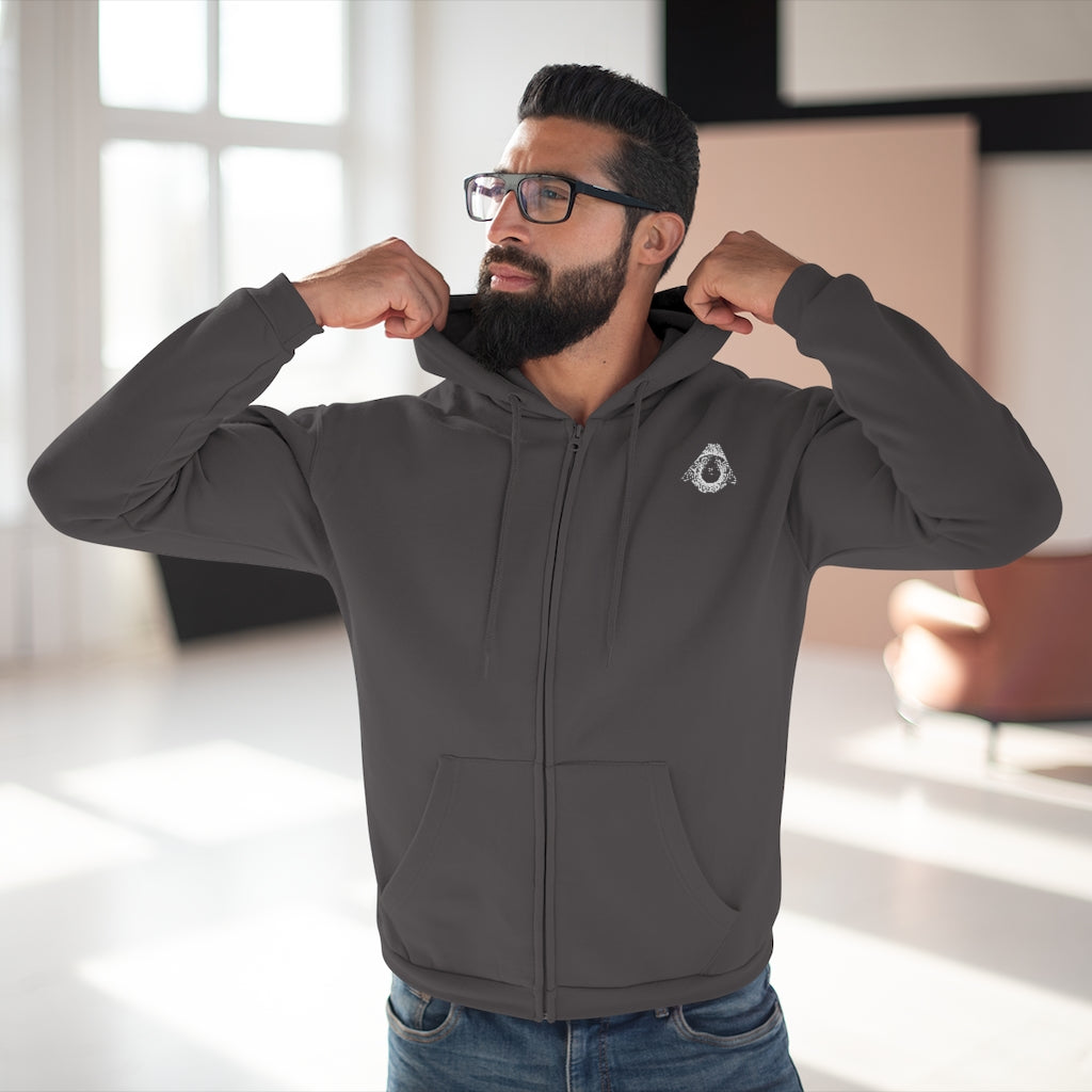REIKI Cho-Ku-Rei Hooded Zip Sweatshirt