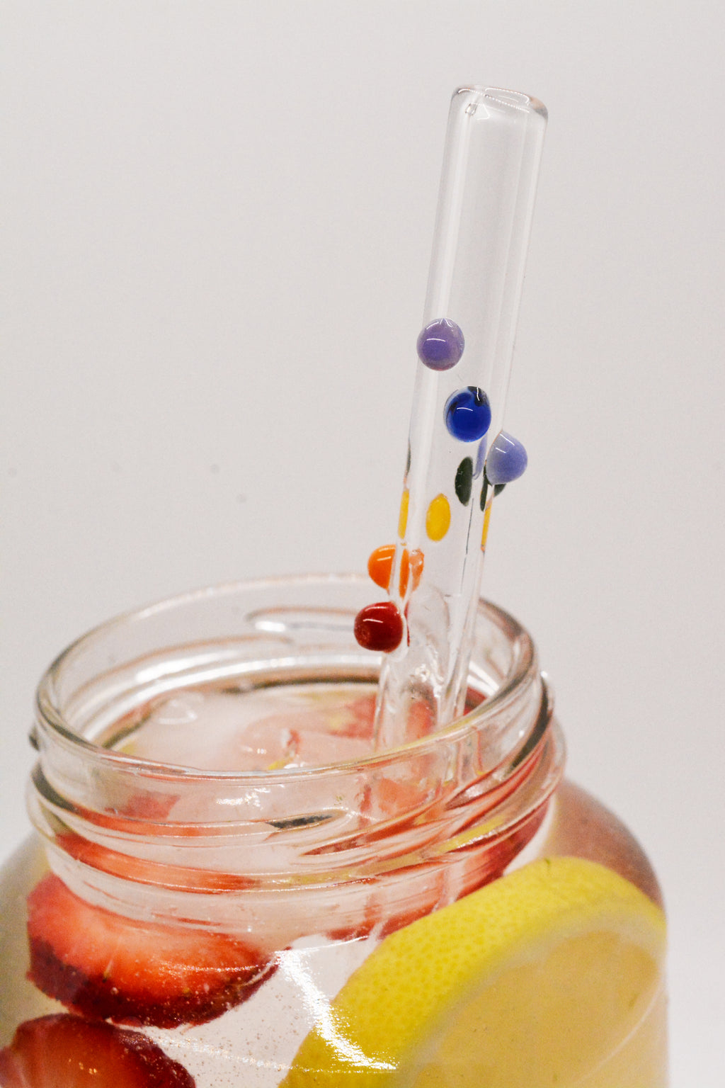Glass Chakra Straw