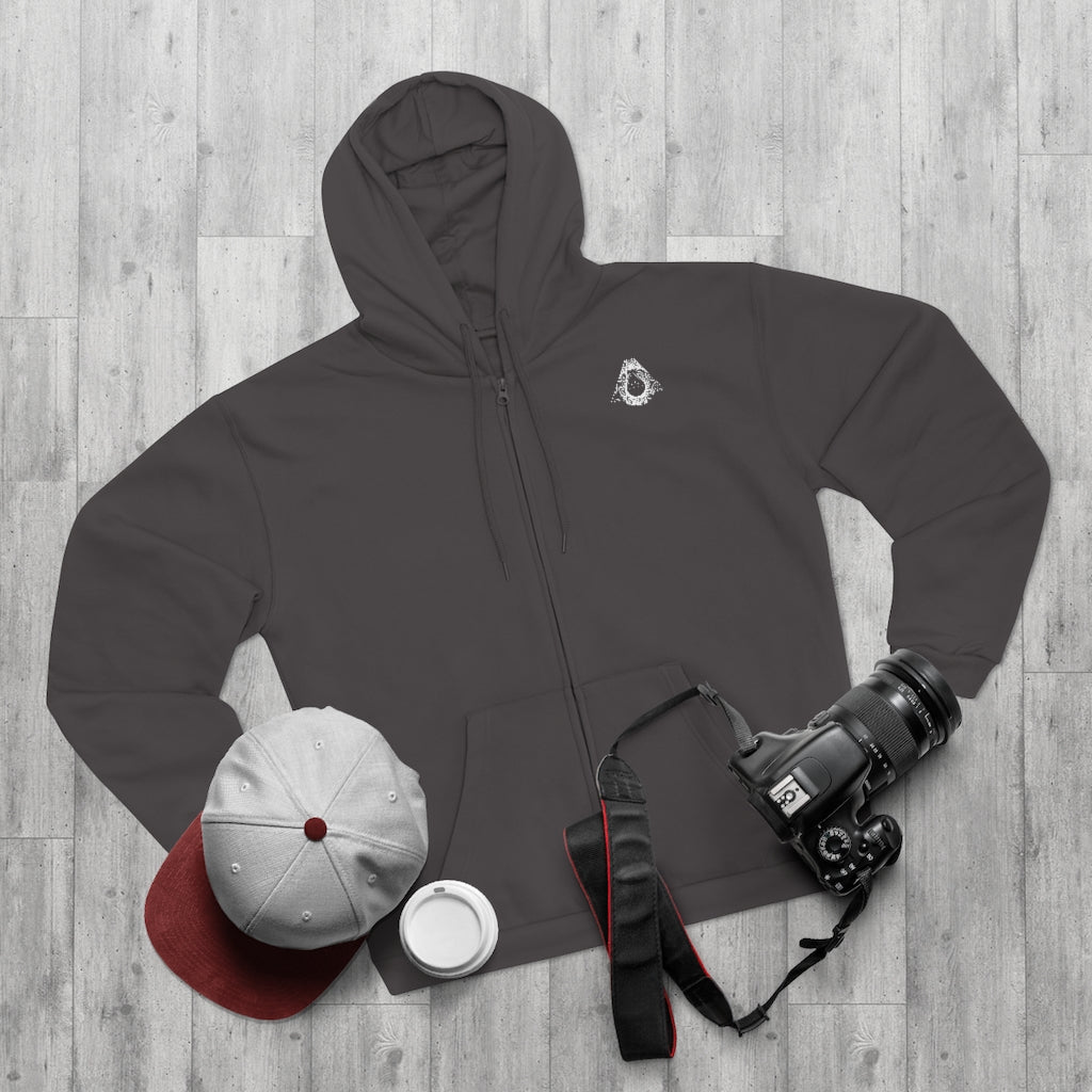 REIKI Cho-Ku-Rei Hooded Zip Sweatshirt