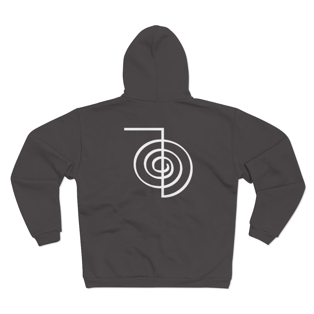 REIKI Cho-Ku-Rei Hooded Zip Sweatshirt