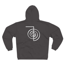 Load image into Gallery viewer, REIKI Cho-Ku-Rei Hooded Zip Sweatshirt
