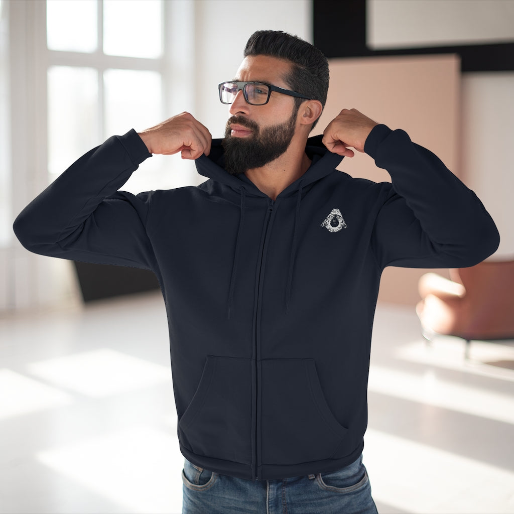 REIKI Cho-Ku-Rei Hooded Zip Sweatshirt