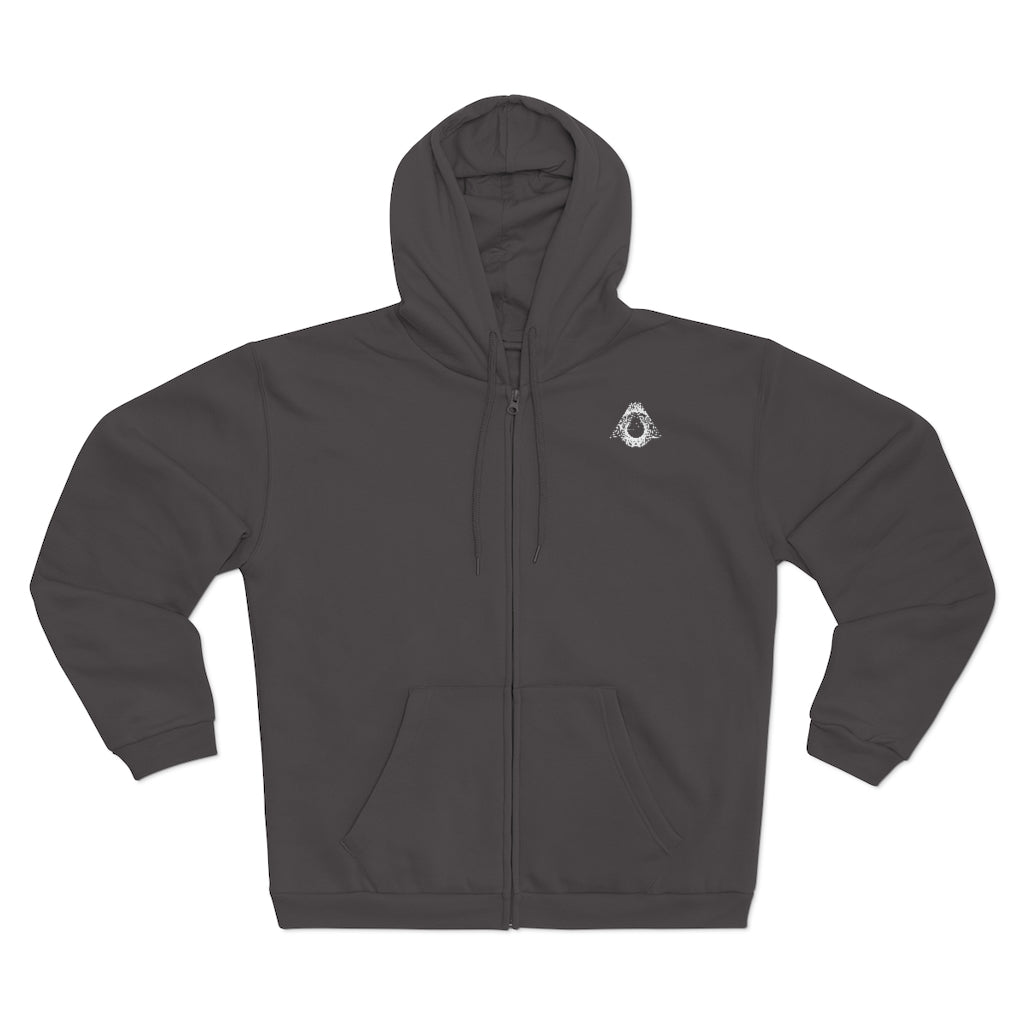 REIKI Cho-Ku-Rei Hooded Zip Sweatshirt