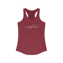 Load image into Gallery viewer, Women&#39;s INSIGHTFUL Racerback Tank
