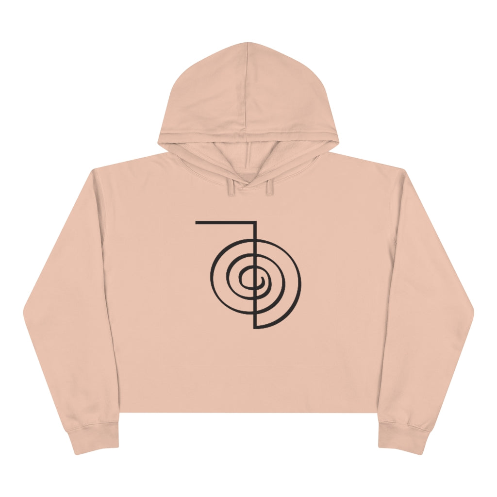 REIKI Cho-Ku-Rei Crop Hoodie
