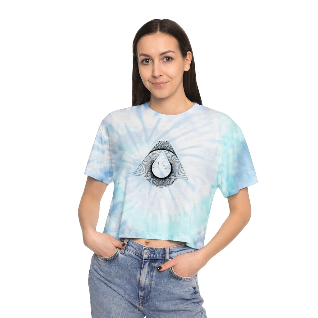 Evolve Consciously Tie-Dye Crop Tee