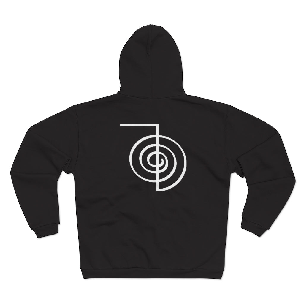 REIKI Cho-Ku-Rei Hooded Zip Sweatshirt