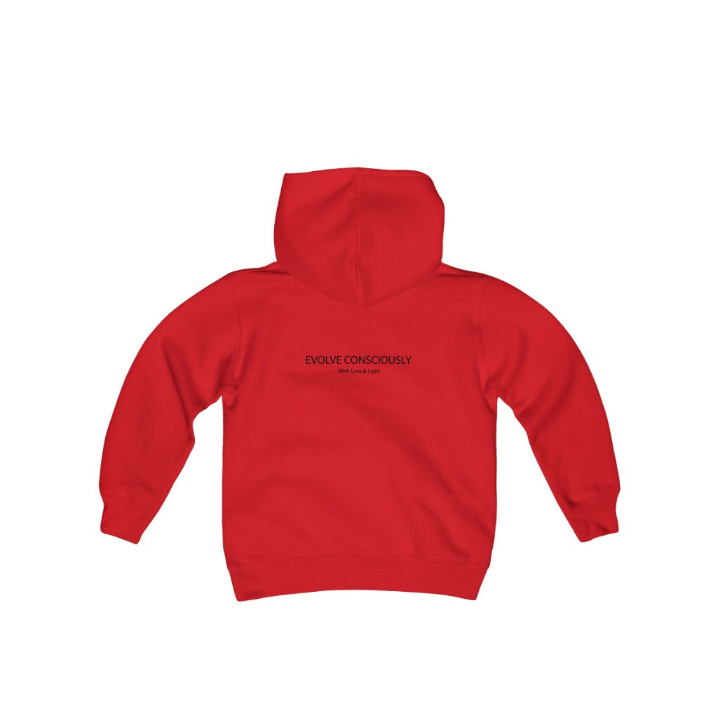 Youth Evolve Consciously Hooded Sweatshirt