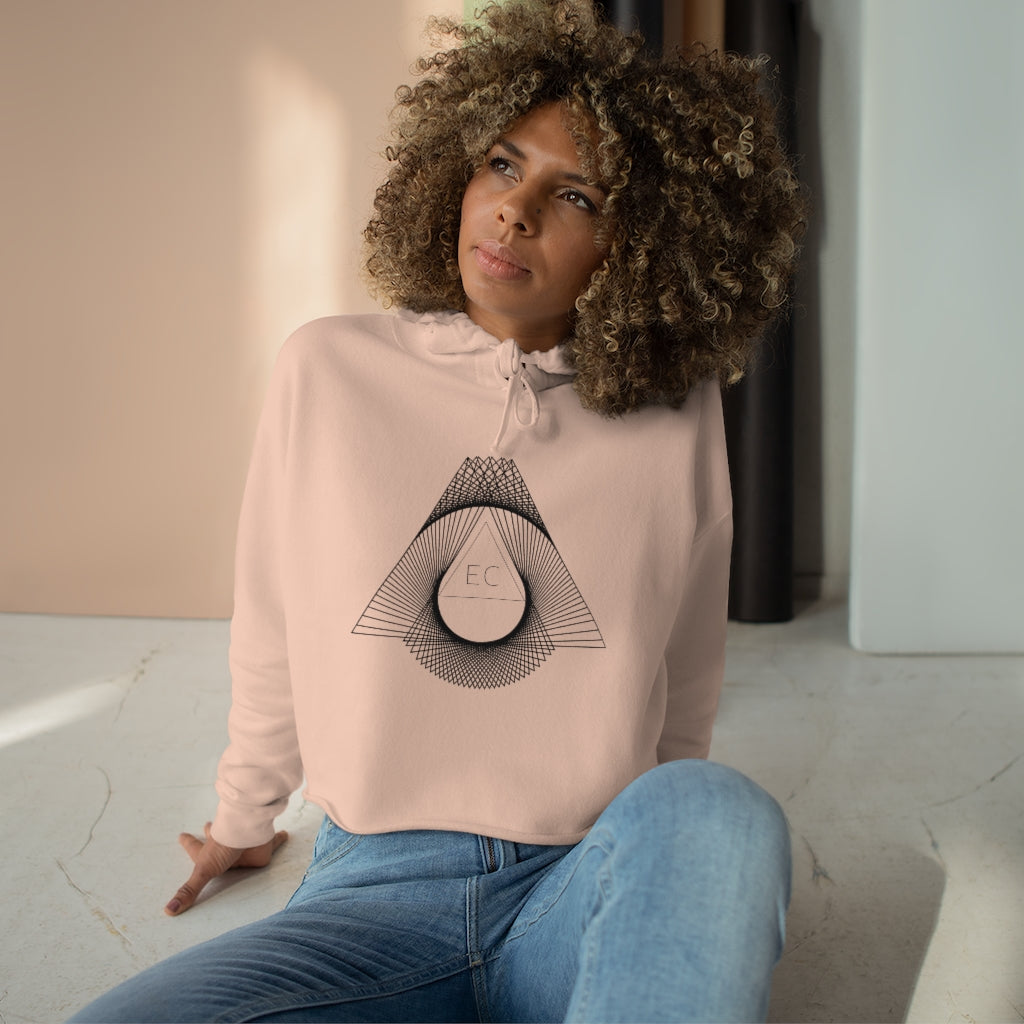 Evolve Consciously Crop Hoodie