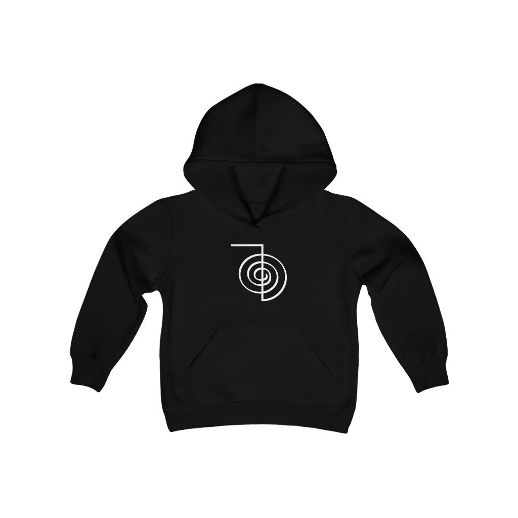 Youth REIKI Cho-Ku-Rei Hooded Sweatshirt