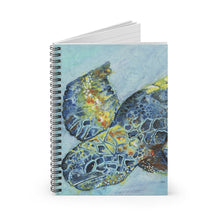 Load image into Gallery viewer, TURTLE Spiral Notebook - Ruled Line
