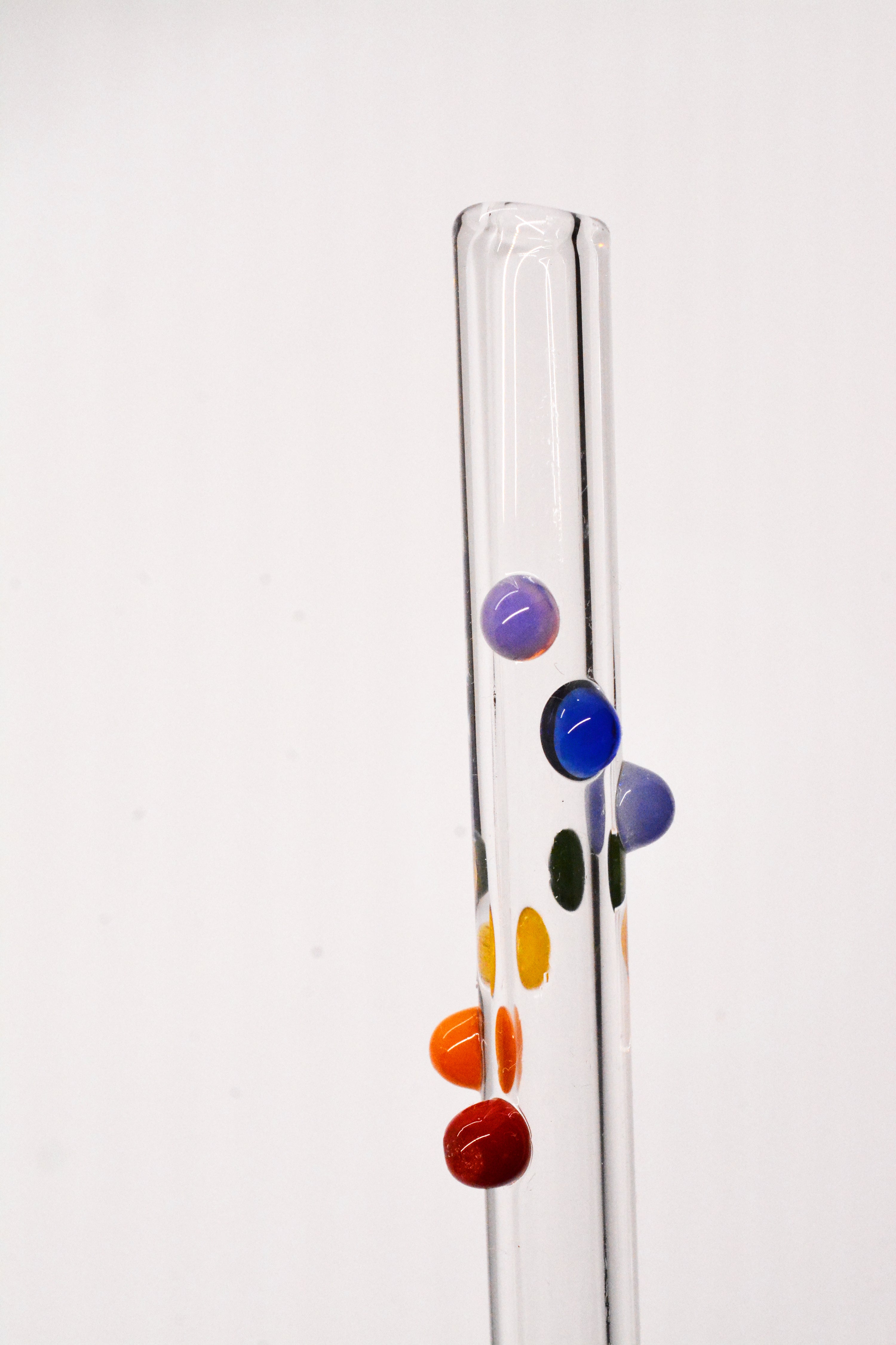 Glass Chakra Straw