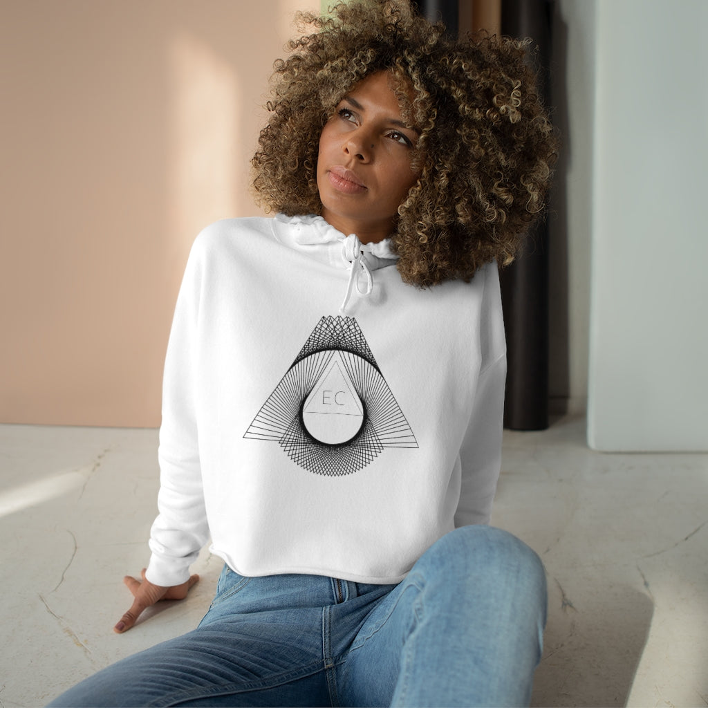 Evolve Consciously Crop Hoodie