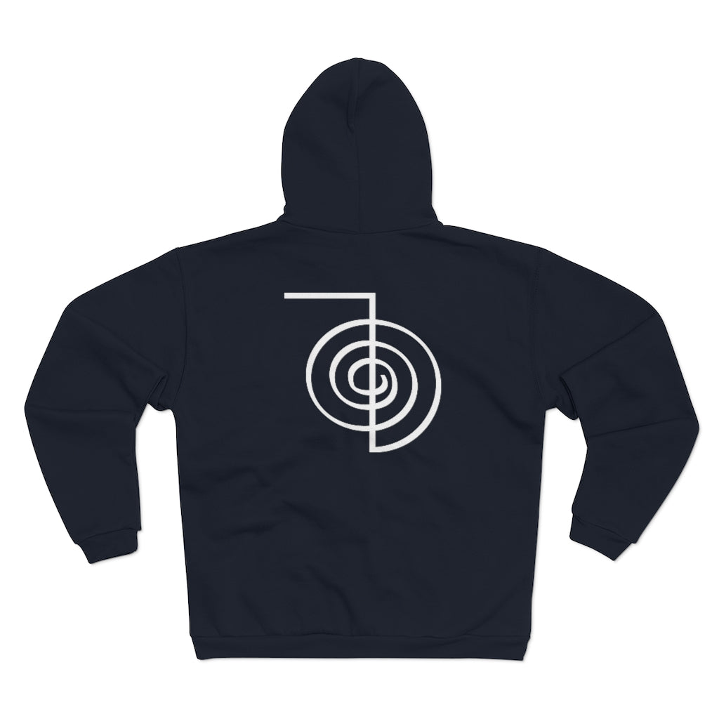 REIKI Cho-Ku-Rei Hooded Zip Sweatshirt
