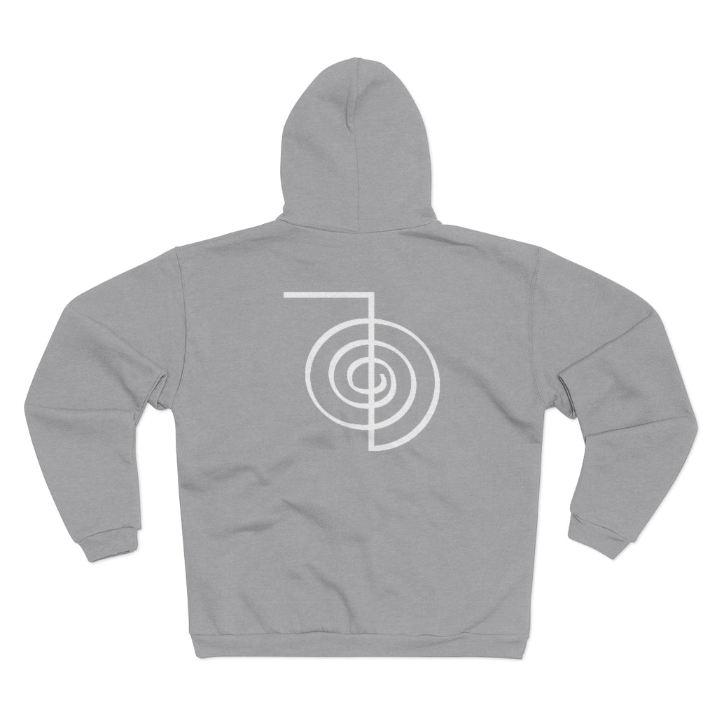 REIKI Cho-Ku-Rei Hooded Zip Sweatshirt