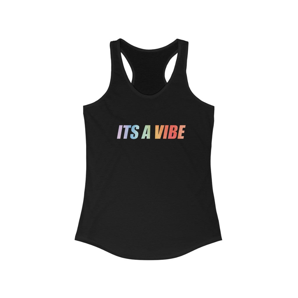 Women's VIBE Rainbow Racerback Tank