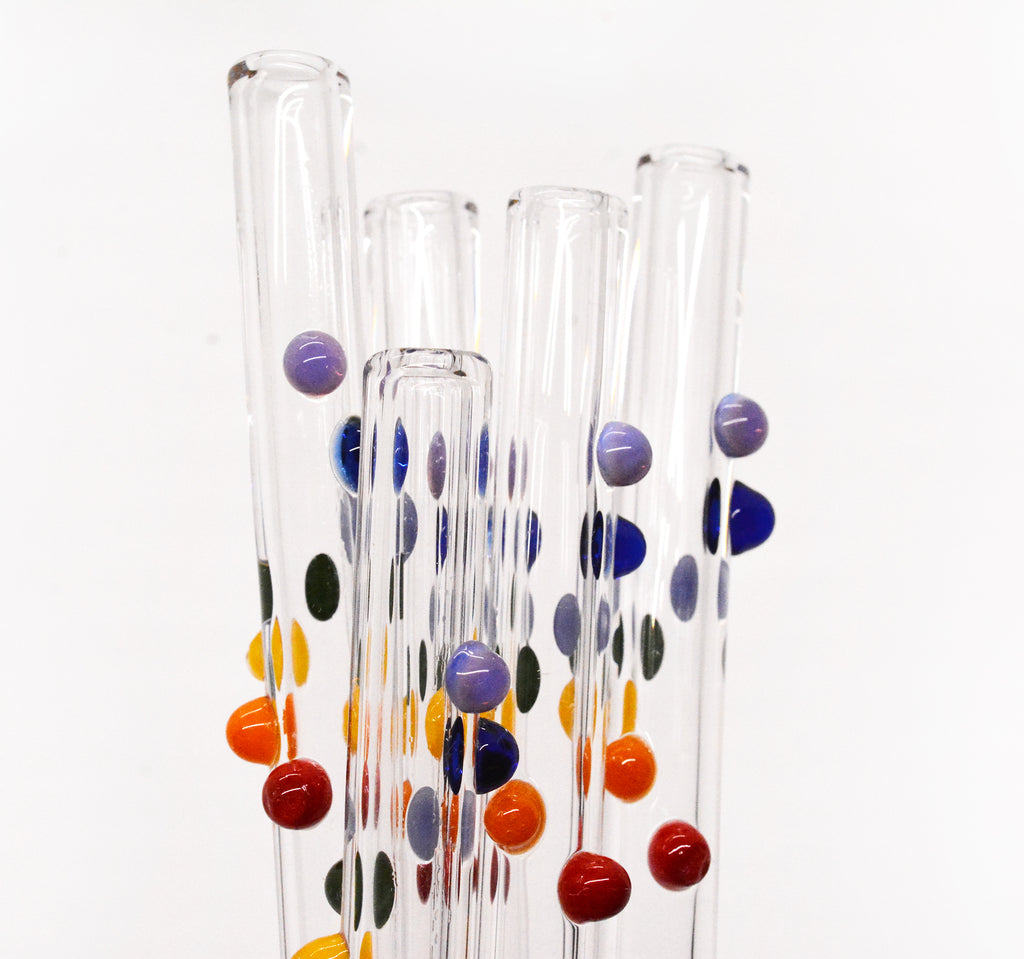 Glass Chakra Straw