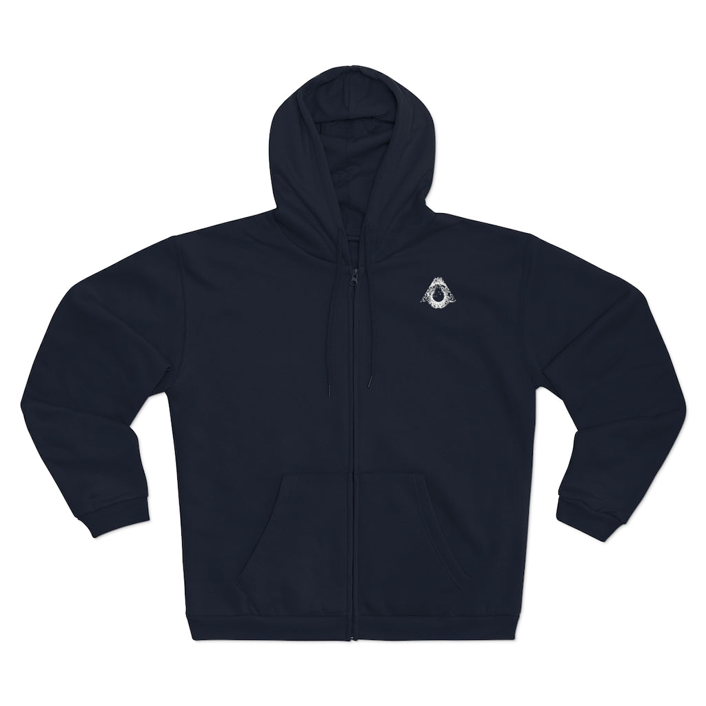 REIKI Cho-Ku-Rei Hooded Zip Sweatshirt