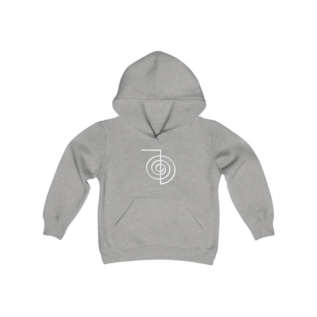 Youth REIKI Cho-Ku-Rei Hooded Sweatshirt