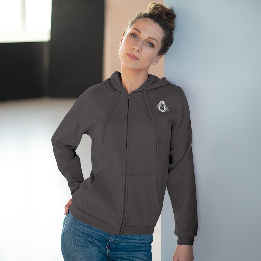 REIKI Cho-Ku-Rei Hooded Zip Sweatshirt