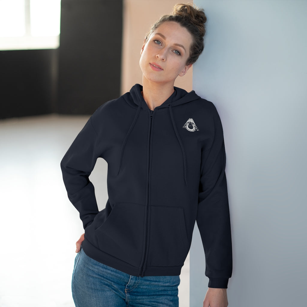 REIKI Cho-Ku-Rei Hooded Zip Sweatshirt
