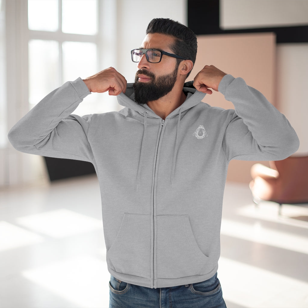 REIKI Cho-Ku-Rei Hooded Zip Sweatshirt