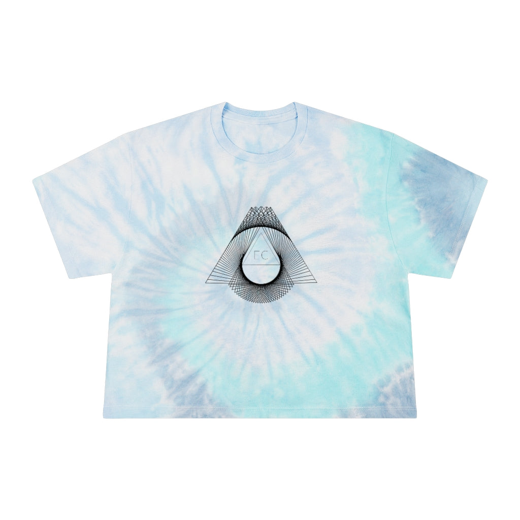 Evolve Consciously Tie-Dye Crop Tee